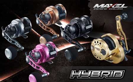 Reel - Jigging - Slow Jigging - Maxel - Hybrid 