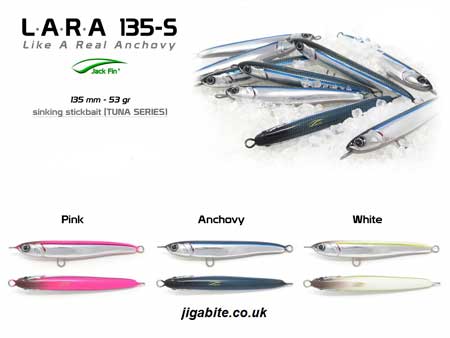 Stickbaits - Lures - Jack Fin - Lara -  Fishing Jigs