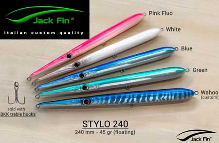 Stickbaits - Lures - Jack Fin Stylo 210F -  Fishing Jigs