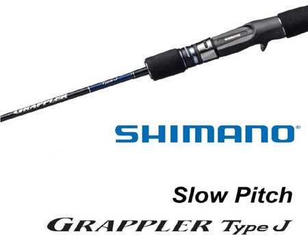 Rods - Slow Pitch Jigging - Shimano - Grappler Type J -   Fishing Jigs