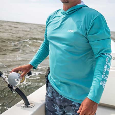 Performance fishing shirts - Aftco -Sun protecting shirts