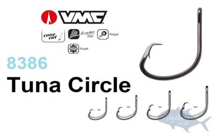 Hooks - Circle Hooks - Live Bait Hooks - VMC Circle Hooks - 8386 - Tuna  Circle -  Fishing Jigs