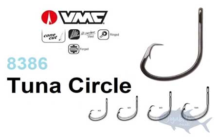 Hooks - Circle Hooks - Live Bait Hooks - VMC Circle Hooks - 8386