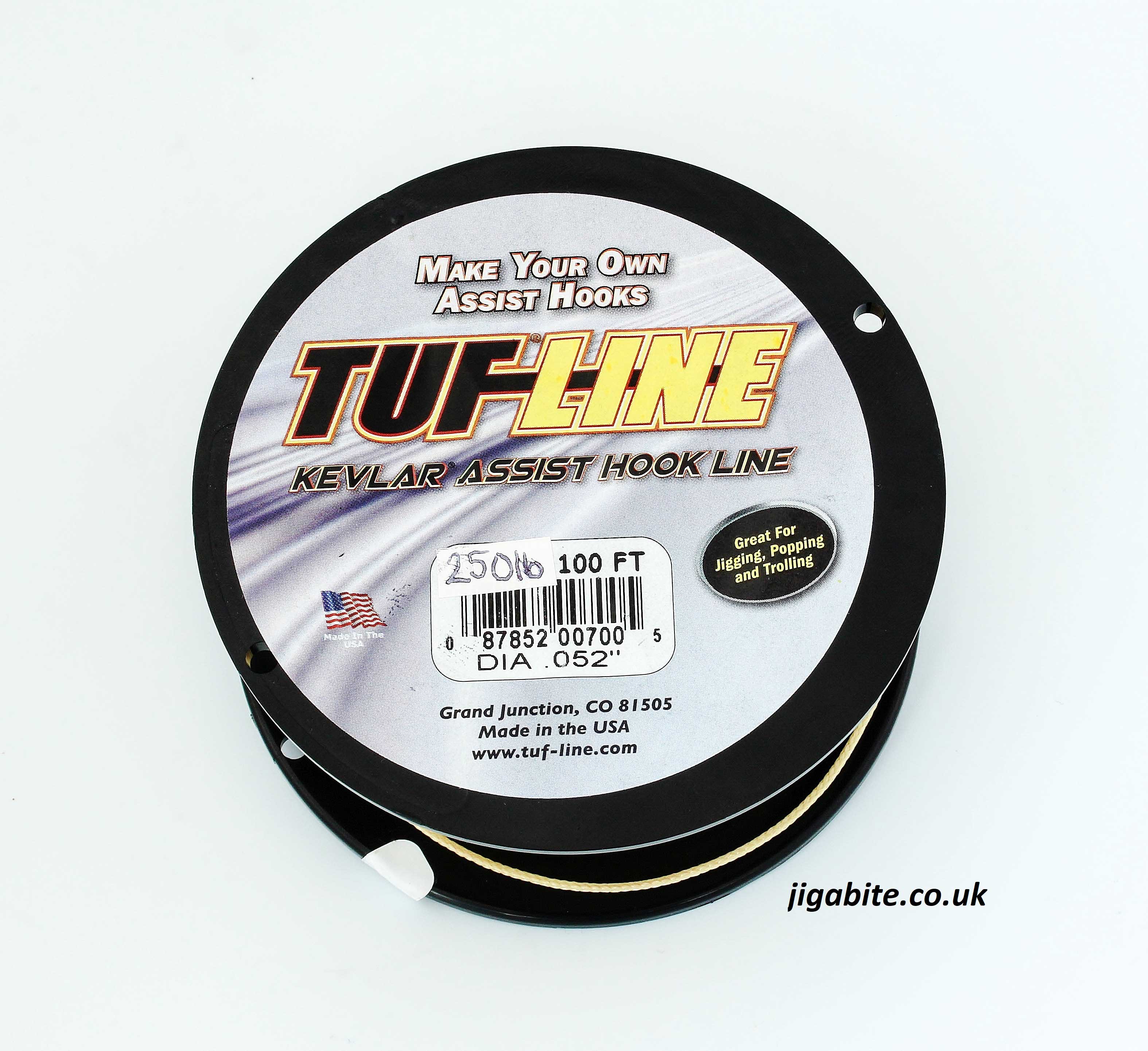 Assist Cord Kevlar Assist Line Jigging Jigabite.co.uk Fishing Jigs