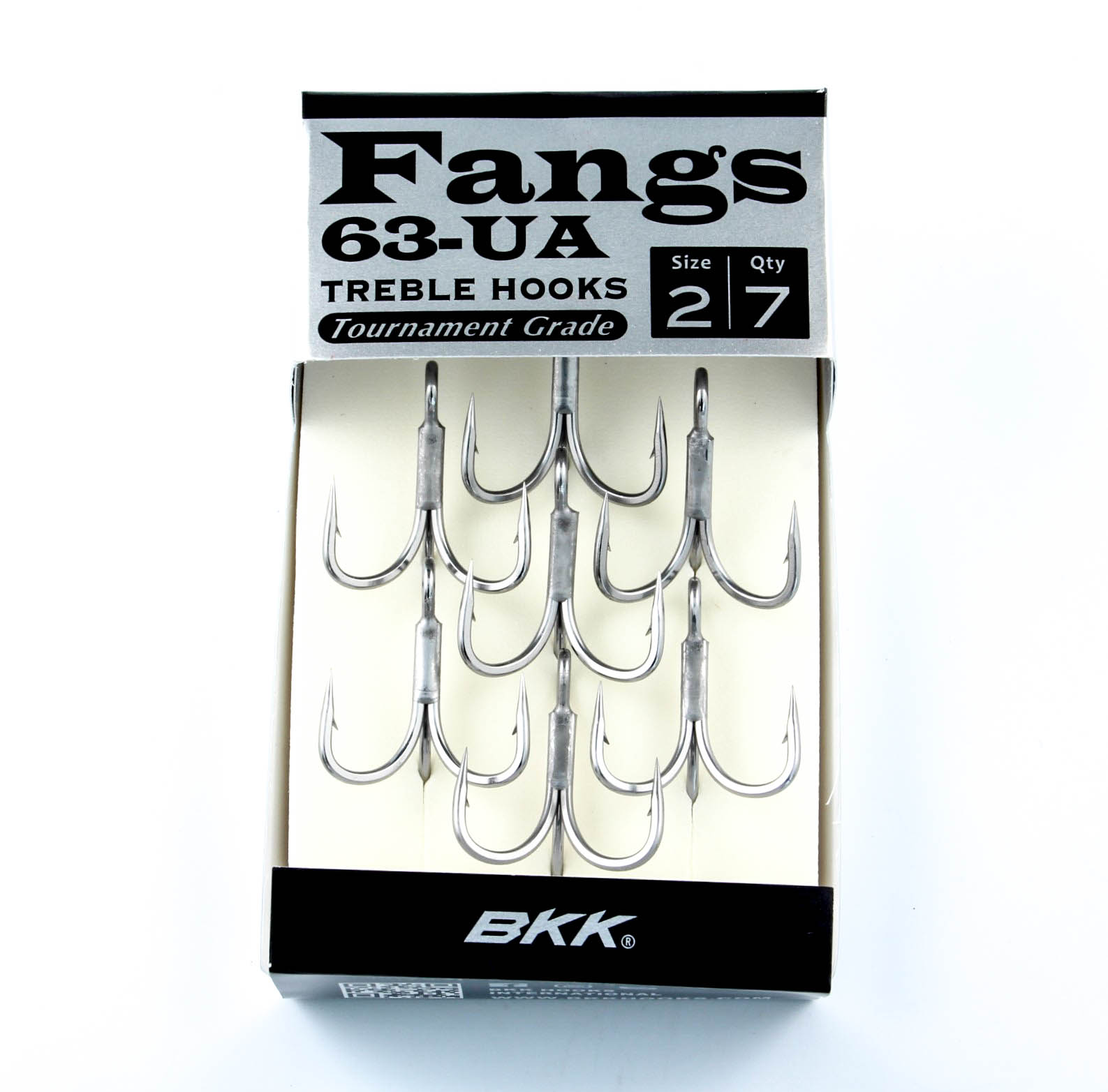 BKK Fangs Bt663-ua Treble Hooks Size 6 for sale online