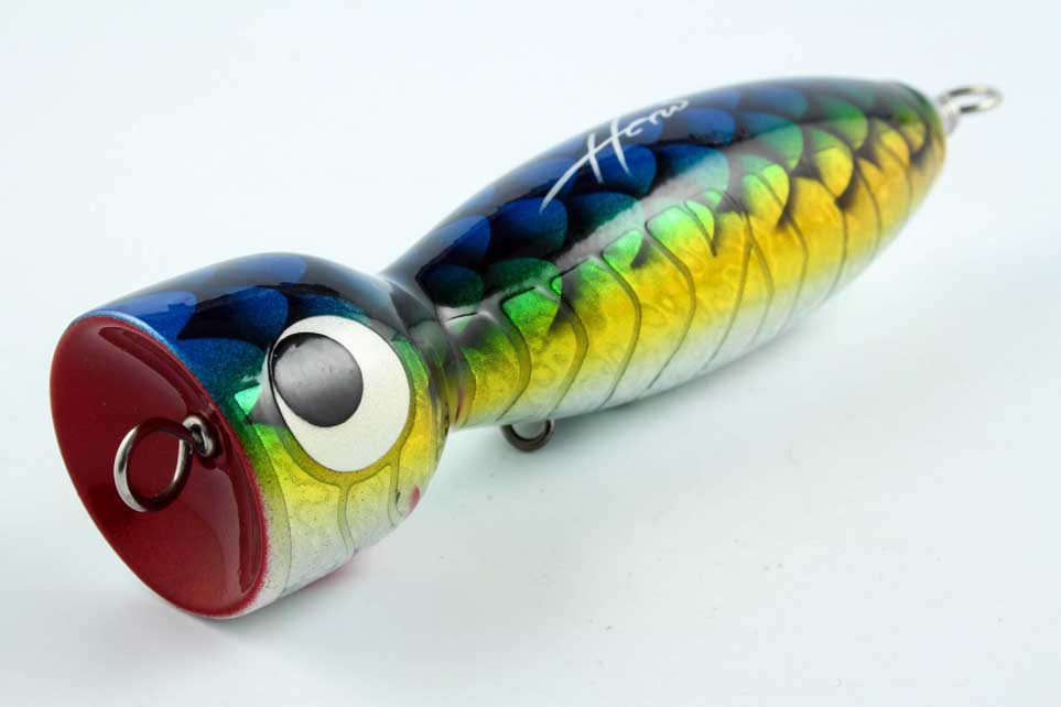 GTFC Cubera Popper Heru Lure – Big Game Saltwater Fishing Popper – Made In Indonesia