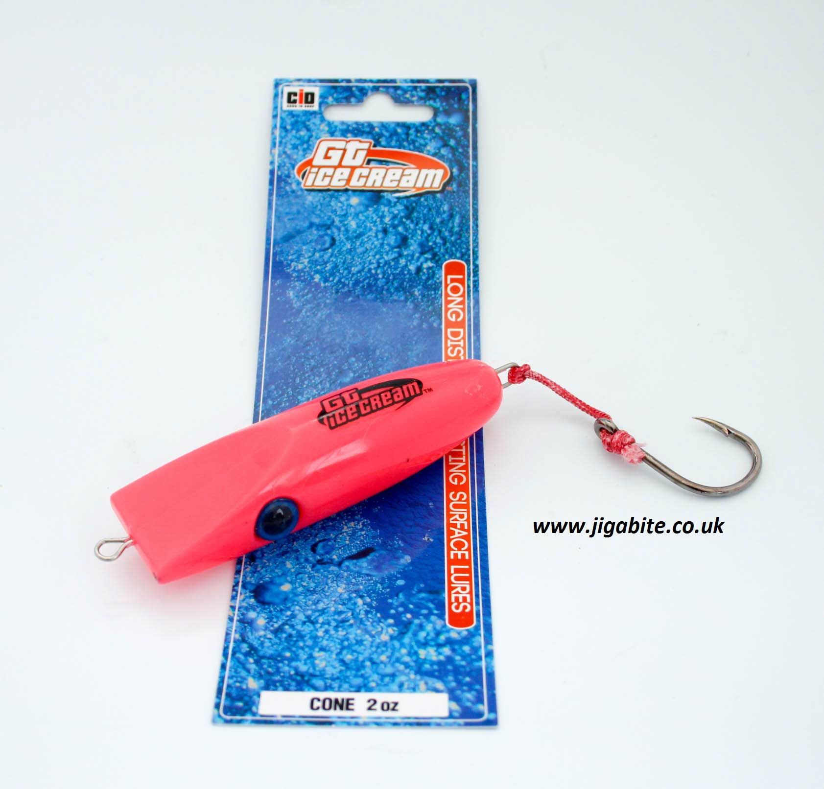 GT Ice Cream - Cone - Chisel Plugs -  Fishing Jigs