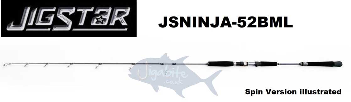Rods - Jigging - Jigstar - Ninja -  Fishing Jigs