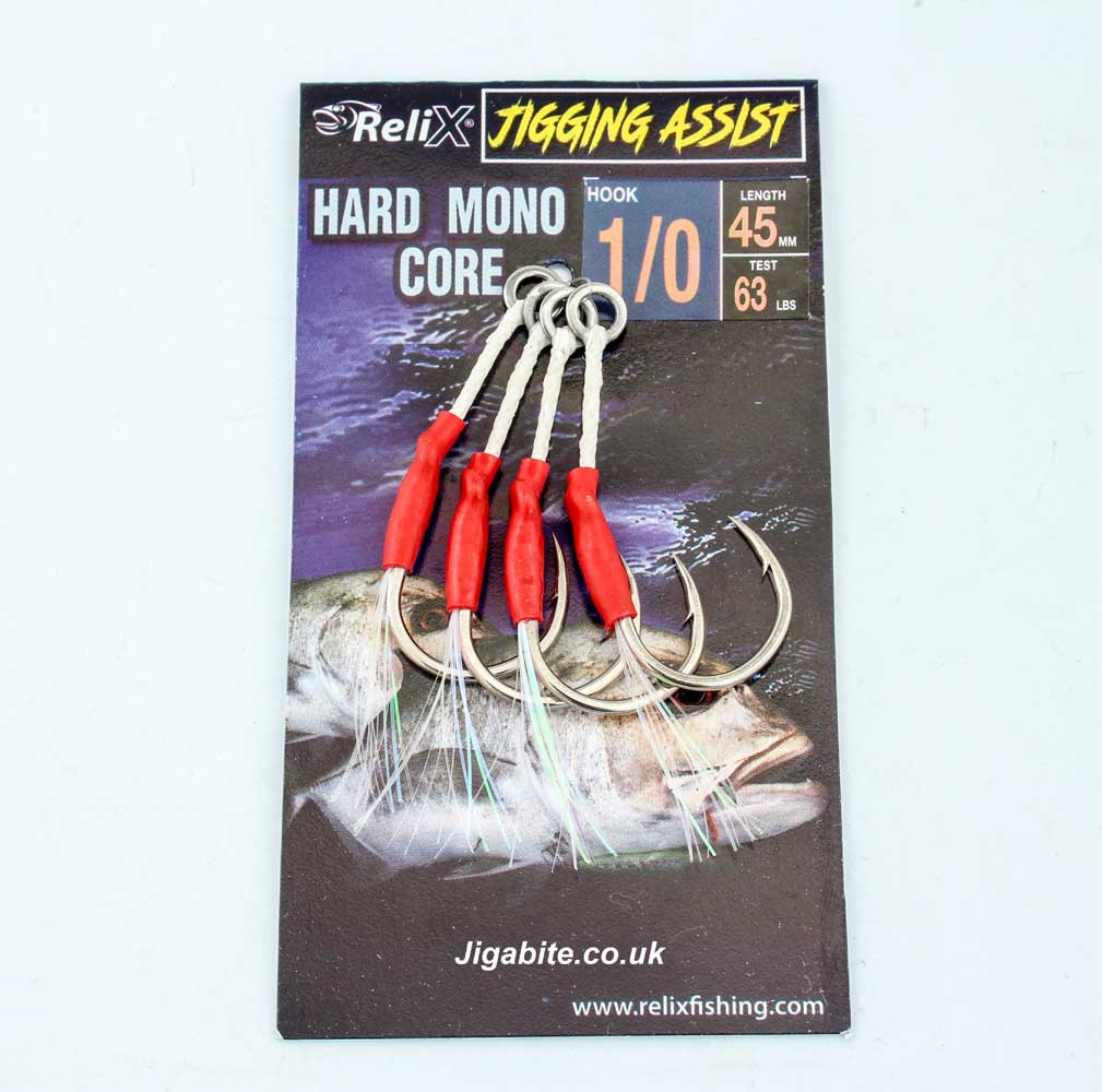 Assist Hooks - Relix - tinsel attractor- Slow Jigging -   Fishing Jigs