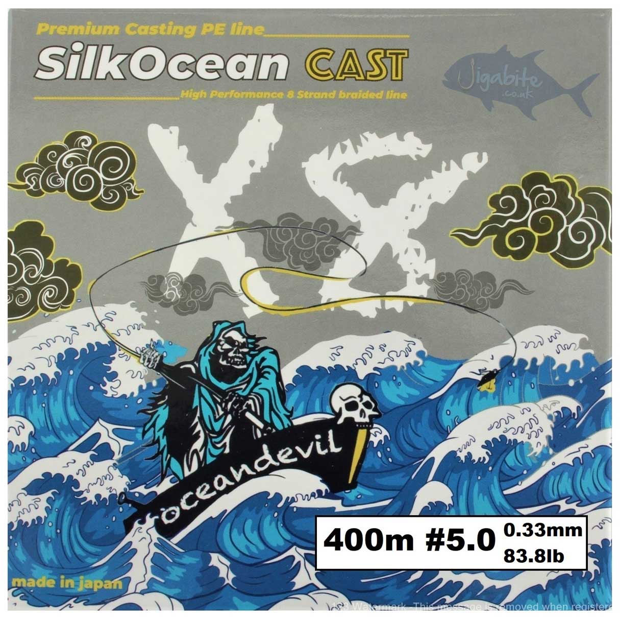 Line - Silk Ocean - X8 Braid - Ocean Devil Cast 