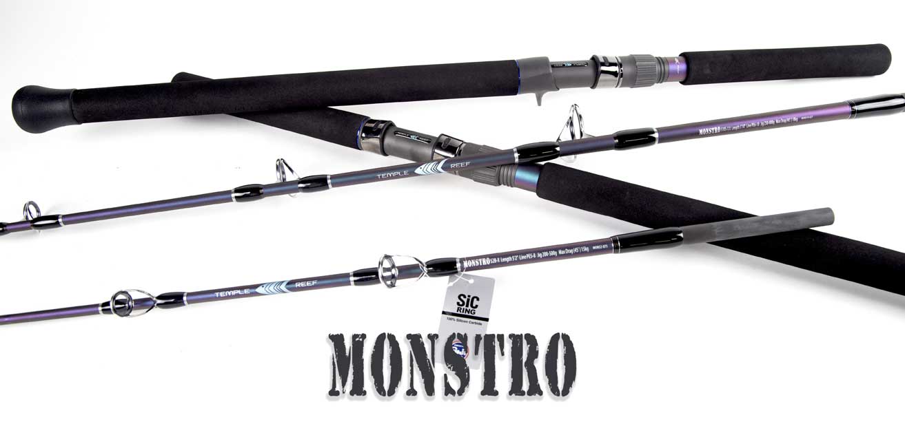 Rods - Jigging - Temple Reef - Monstro -  Fishing Jigs