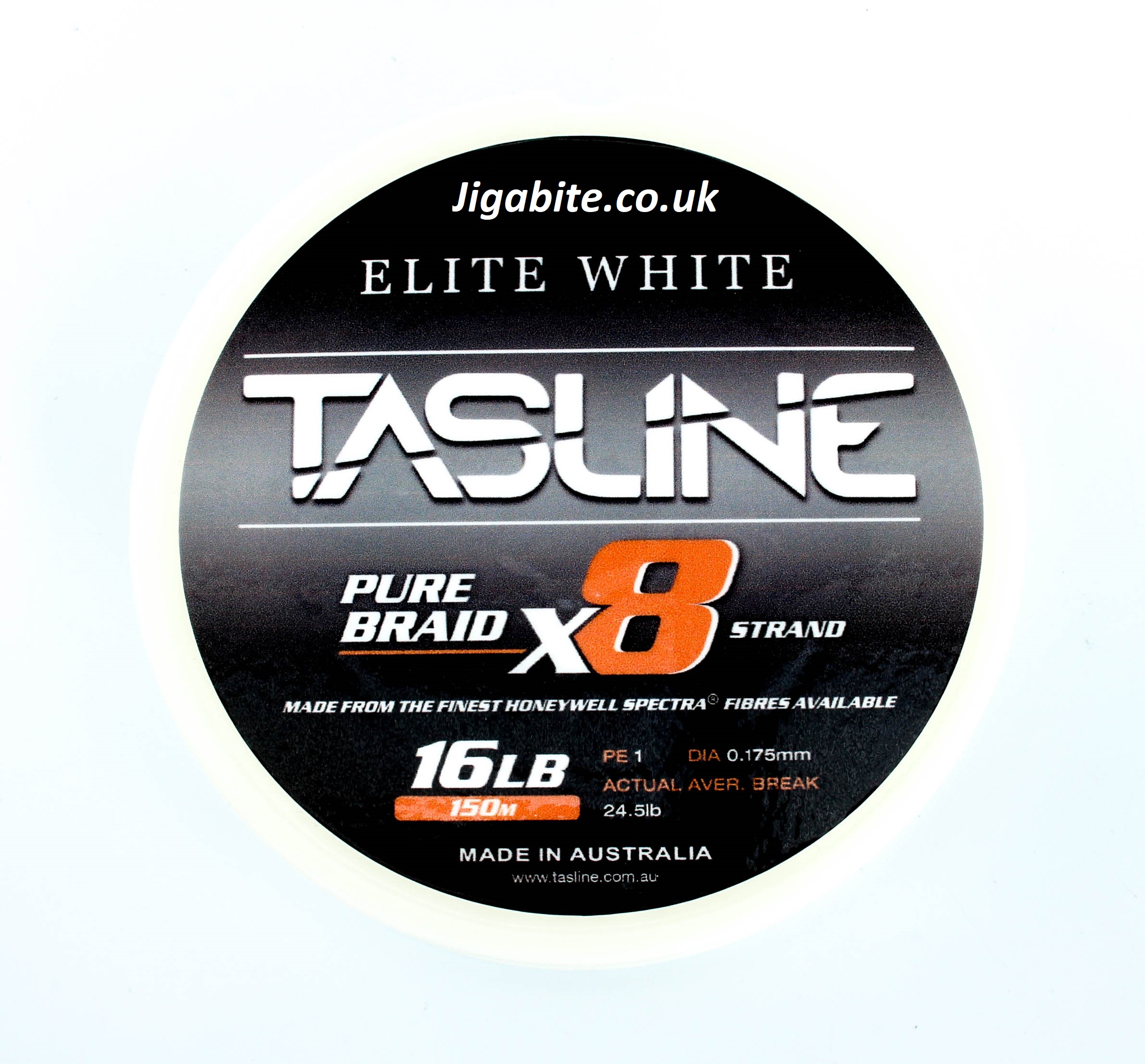 Line - Tasline - X8 Braid - Elite White -  Fishing Jigs