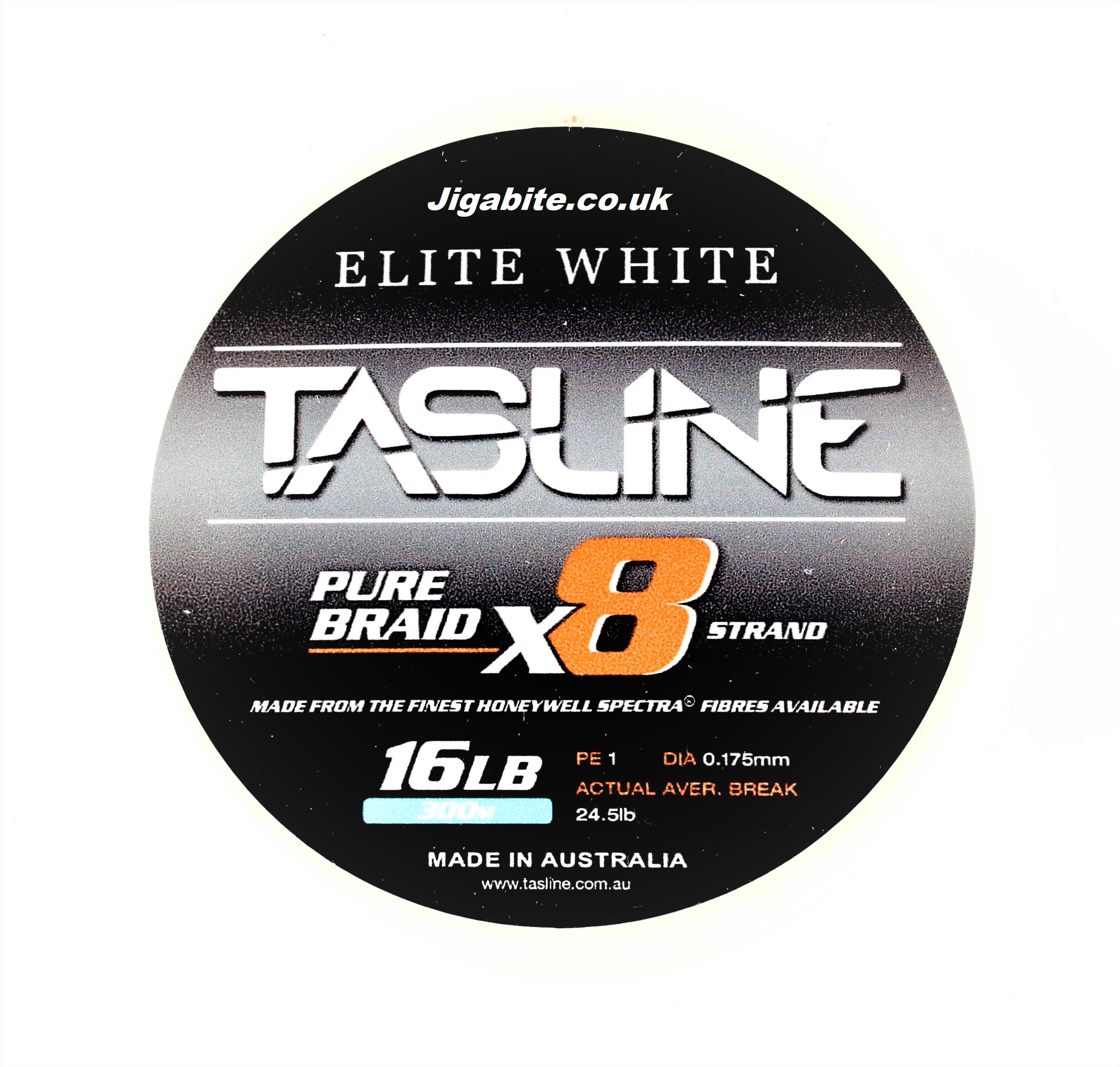 Line - Tasline - X8 Braid - Elite White -  Fishing Jigs