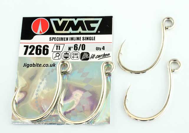Hooks - Inline Hooks - VMC 7266 -  Fishing Jigs
