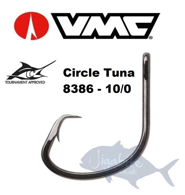 Hooks - Circle Hooks - Live Bait Hooks - VMC Circle Hooks - 8386 - Tuna  Circle -  Fishing Jigs